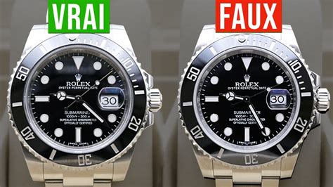 montre rolex fausse ou faux.